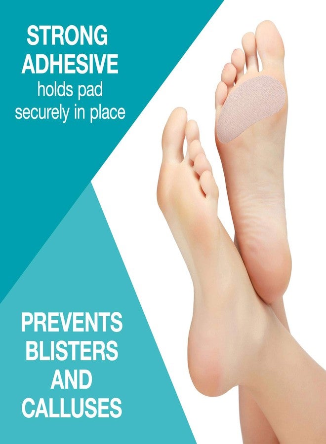 Steins 4" Moleskin Blister Pads, Heel Pads, Foot Pads for Calluses, Pre-Cut Kidney Shaped, 100 Count Tan - Image 3